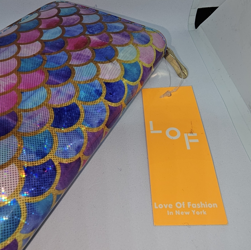 Mermaid Fish Scale Wallet - Picture 5 of 5